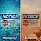 Signmission Only Employees Beyond This Point! Sign, Vinyl Decal, 7in W x 5in L, 2PK OS-2PACK-NS-D-57-L-16995 - alternate 3